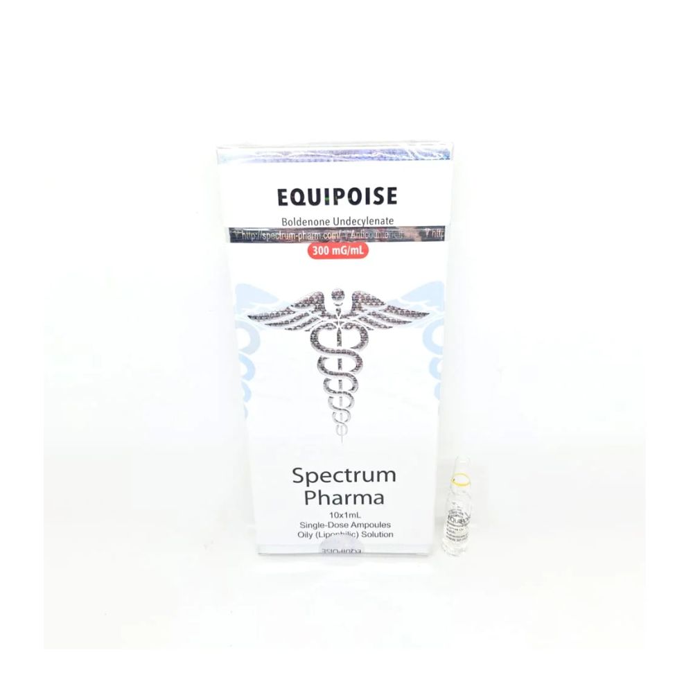 Equipoise 300 mg Spectrum Pharma Boldenona Undecilenato Vial Vascularidad y Masa Magra Inkalab