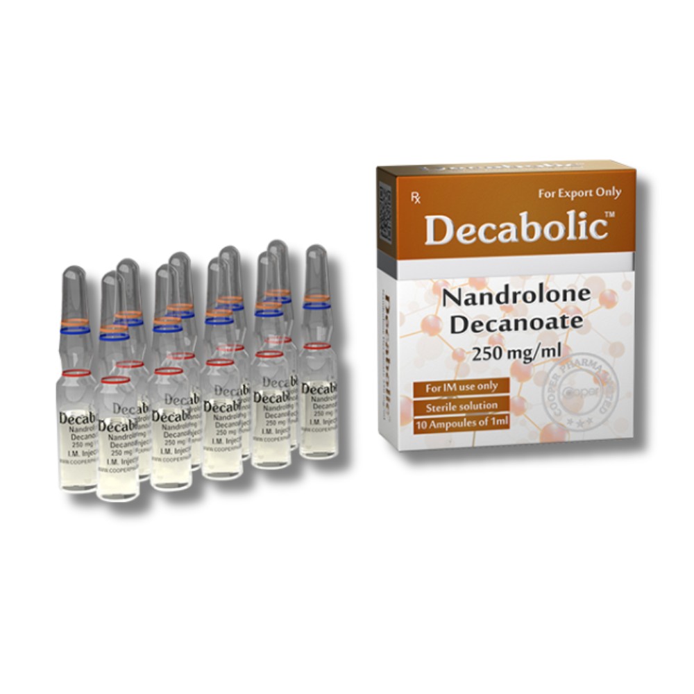 Decabolic Cooper Pharma (Nandrolona Decanoato) 250mg en Inkalab Perú - Ciclos de masa muscular y recuperación articular