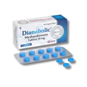 Dianabolic Cooper Pharma (Dianabol) 10mg en Inkalab Perú - Potente anabólico para volumen muscular y fuerza rápida.