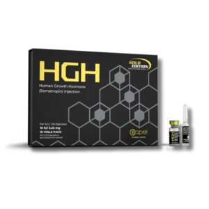 Hormona de Crecimiento HGH Cooper Pharma 100 UI en Inkalab Perú - Somatropina original para rendimiento y recuperación.