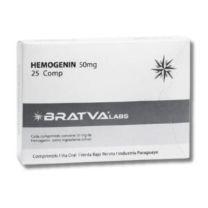 Hemogin Bratva Labs Oximetolona 50mg en Inkalab - Suplemento para volumen muscular extremo y fuerza