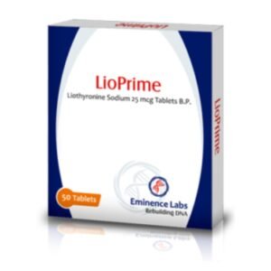 Lioprime Eminence Labs T3 Liotironina 25mcg para quema de grasa y metabolismo