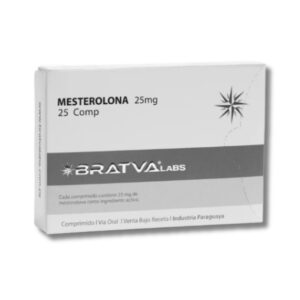 Mesterolona Bratva Labs (Provibolic) 25mg en Inkalab Perú - Potenciador de ciclos y dureza muscular.