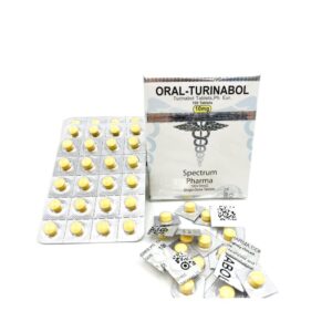 Turinabol 10 mg Spectrum Pharma Tabletas Masa Magra y Fuerza Inkalab