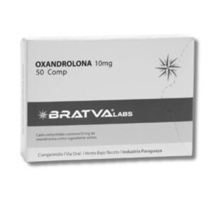 Anavar Oxandrolona 10mg Bratva Labs en Inkalab Perú - Ciclos de definición y fuerza.