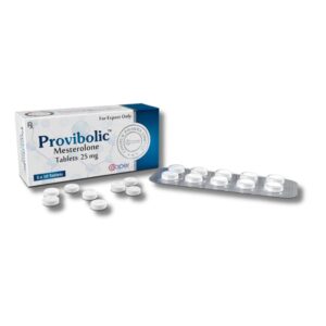 Provibolic Cooper Pharma (Proviron) 25mg en Inkalab Perú - Potenciador de testosterona y dureza muscular.