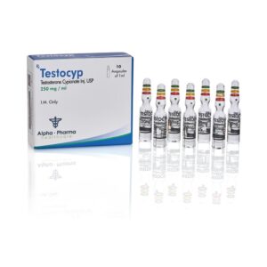 Testocyp 250 mg Alpha Pharma Cipionato de Testosterona Inyectable Inkalab