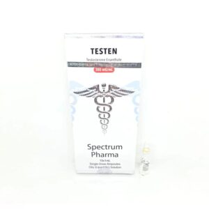 Testen Enantato de Testosterona 250mg de Spectrum Pharma para aumento de masa muscular
