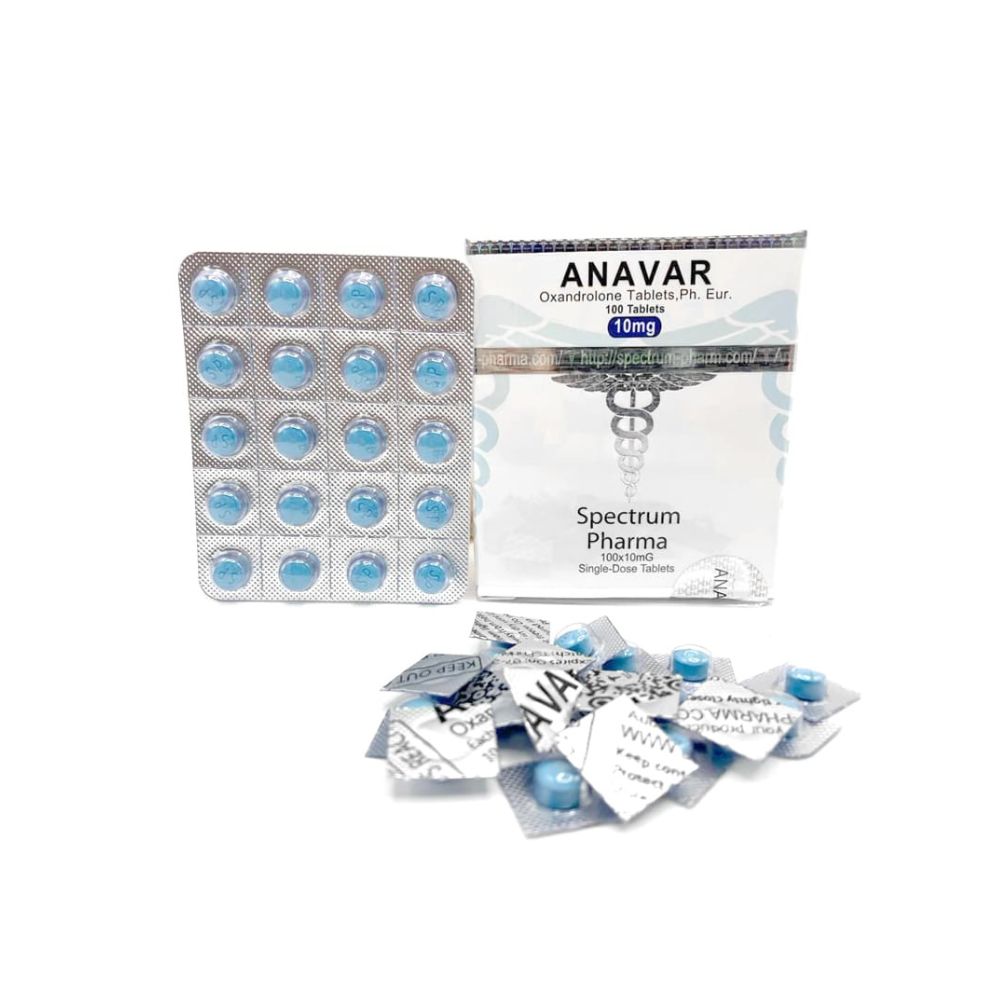 Anavar 10 mg Spectrum Pharma Oxandrolona Tabletas Definición y Fuerza Inkalab