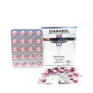 Dianabol 10 mg Spectrum Pharma Metandienona Tabletas Volumen y Fuerza Inkalab