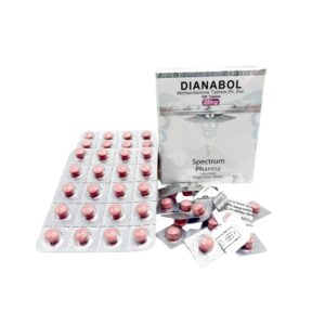 Dianabol 25 mg Spectrum Pharma Metandienona Tabletas Volumen y Fuerza Inkalab