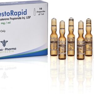 Testo Rapid 100 mg Alpha Pharma Propionato de Testosterona Inyectable Inkalab