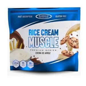 Rice Cream Muscle de Bluehealth Nutrition de 2.5kg, crema de arroz instantánea para pre-entrenamiento y masa muscular en Perú.